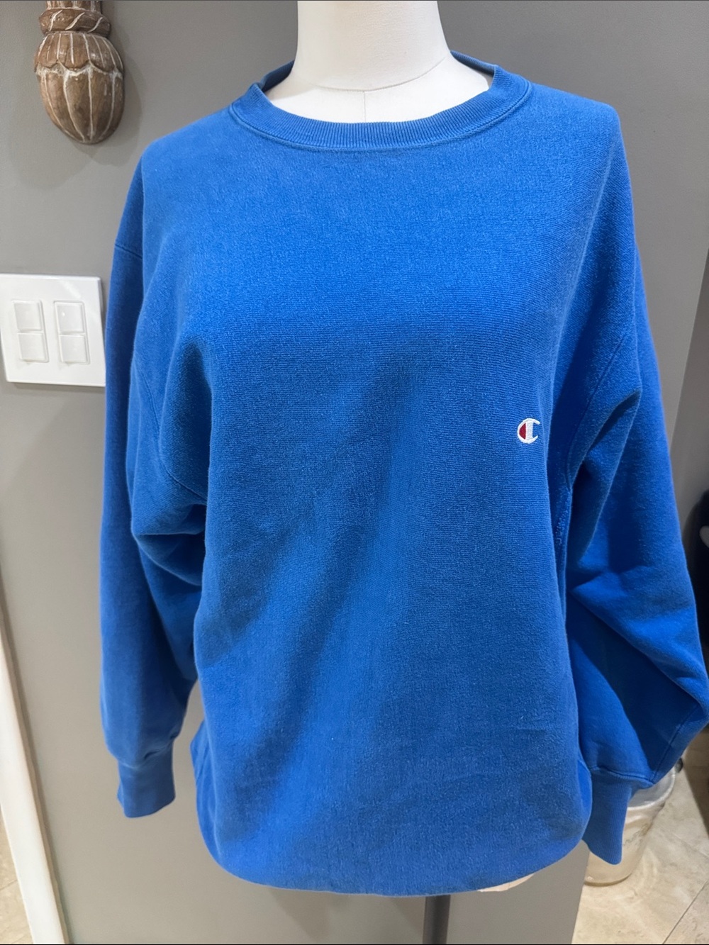 Champion Royal Blue Men's Crewneck Sweatshirt